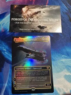 Inspirit, Flagship Vessel Borderless Foil Edge of Eternities Commander - Image 1