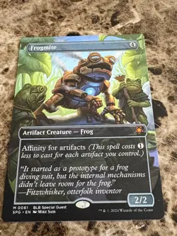 FROGMITE Magic MTG Bloomburrow Special Guest Borderless - Image 1
