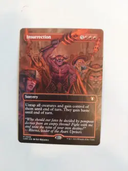 Insurrection (Borderless) Commander Masters Regular - Image 1