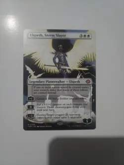Elspeth, Storm Slayer (Borderless) Tarkir: Dragonstorm Regular - Image 1