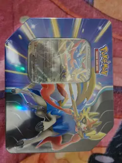 Pokemon TCG Slashing Legends Tin Zacian EX Sealed NEW - Image 2
