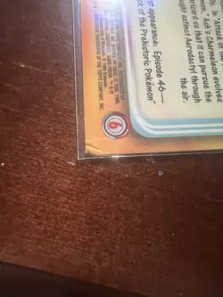 Topps Charizard 06 NON- Holo Blue Label TV Animation Pokemon Card LP - Image 3