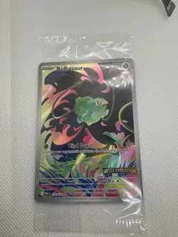 SEALED Pokemon Bulbasaur 133/132 English Mega Evolution Stamped Promo - Image 1