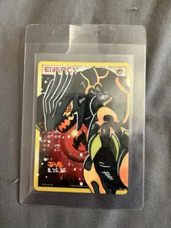 Groudon Fire Emerald Energy Custom Art Holo Pokemon Card By JLVB - Image 1