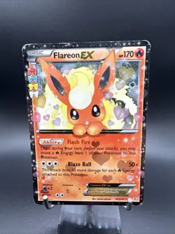 Flareon EX RC6/RC32 Pokemon Generations Radiant Collection Rare Holo 2016 - Image 3