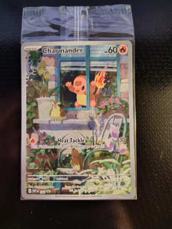 Pokemon TCG Charmander Obsidian Flames #044 SVP Black Star Promo [SEALED] - Image 1