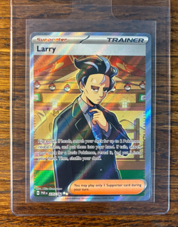 Larry 235/182 S&V Paradox Rift Full Art Ultra Rare Holo Pokemon TCG 2023 - Image 1