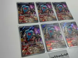 Pokemon Team Rocket's Wobbuffet 203 Black Star Promo (Lot of 6) Destined Rivals - Image 2