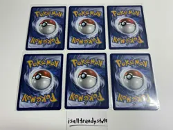 Pokemon Team Rocket's Wobbuffet 203 Black Star Promo (Lot of 6) Destined Rivals - Image 4