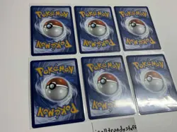 Pokemon Team Rocket's Wobbuffet 203 Black Star Promo (Lot of 6) Destined Rivals - Image 5