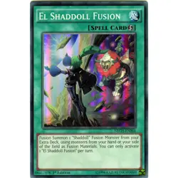 El Shaddoll Fusion Yu-Gi-Oh! NECH-EN064 1st Super Rare - Image 1