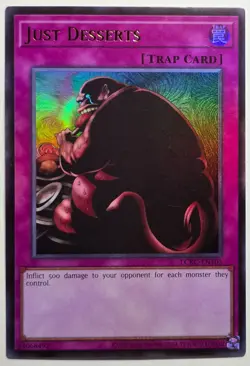 Yugioh Just Desserts LCKC-EN105 Ultra Rare Unlimited - Image 1