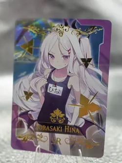 Sorasaki Hina Blue Archive Goddess Story Anime Waifu Card Swimsuit Foil Card - Image 1