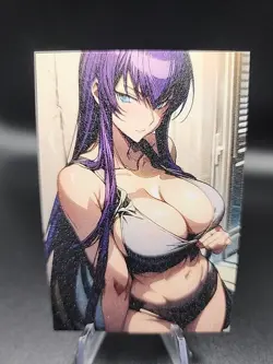 Saeko Busujima High School Of The Dead Anime Waifu Card Doujin ACG Goddess - Image 1