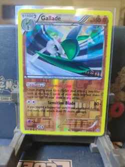 Pokemon TCG Gallade Breakthrough Reverse Holo Holo Rare Card 84/162 - Image 1