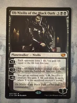 1x OB Nixilis Of The Black Oath- LP- C14- Mtg Magic The Gathering Card - Image 1