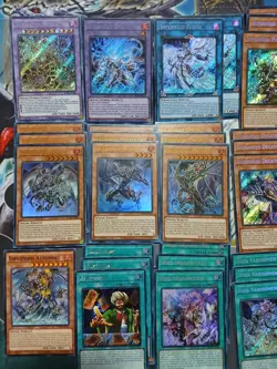 Yugioh Infernoid Deck Core 51 Card Playsets LP/NM Tierra Devyaty Decatron Feast - Image 2