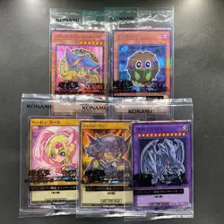 NEW 5 card Dark Magician Girl 711E-JP002 001 003 004 005 Normal Parallel 1038 - Image 1