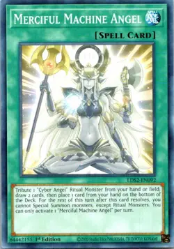 Merciful Machine Angel LDS2-EN092 Yu-Gi-Oh! Card 1st Edition NM - Image 1