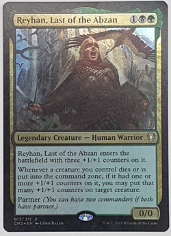 Magic The Gathering - Reyhan, Last of the Abzan Foil Card - Commander V2 - Image 1