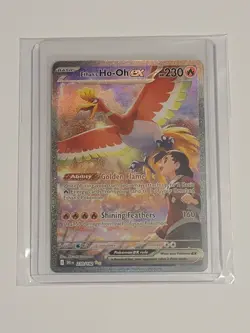 Ethan's Ho-Oh EX 230/182 Sv10: Destined Rivals Pokemon Card NM - Image 1