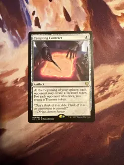 Tempting Contract Commander 2021 Regular Magic the Gathering MTG - Image 1