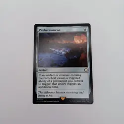 Panharmonicon MTG Rare Magic: The Gathering Fallout Commander Artifact Harmonica - Image 1