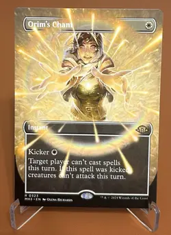 Orim's Chant (Borderless) Modern Horizons 3 Regular - Image 1