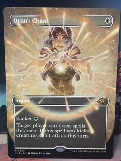 Orim's Chant (Borderless) Modern Horizons 3 Regular #0323 - Image 1