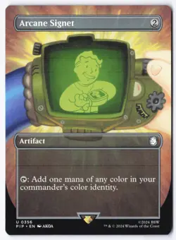 Arcane Signet (Borderless) U Universes Beyond: Fallout 356 NM - Image 1