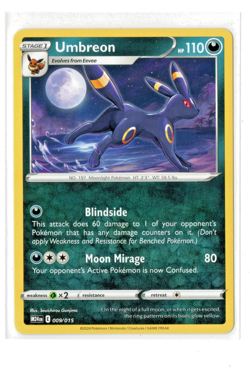 Pokemon TCG Umbreon 9/15 Dragon Discovery McDonalds Promo Non-Holo Game Freak NM - Image 1