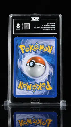 2006 Gold Star Charizard ☆ Pokemon EX TAG 8 #100/101 (VERY CLEAN COPY) PSA 8 - Image 2