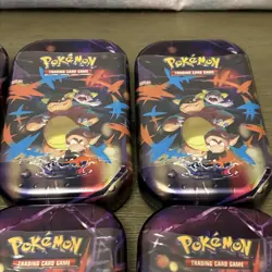 Pokemon MEGA HEROES Mini Tins Factory Sealed/ New Lot (10) Full Set - Image 3