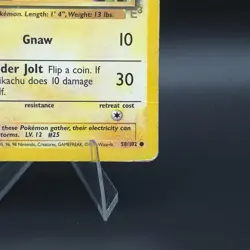 Pikachu - 058/102 E3 Stamp (Miscellaneous Cards & Products) HP - Pokemon TCG - Image 5