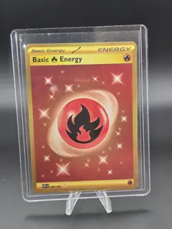 Pokemon TCG Basic Fire Energy Sv03: Obsidian Flames 230/197 Hyper Rare - Image 1