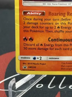 2019 Pokemon TCG Sun & Moon Charizard SM226 Black Star Promo Holo - Image 5