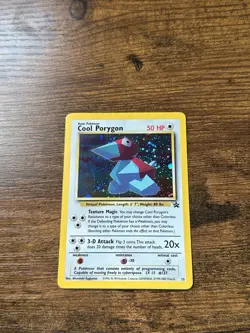 Pokemon Holo Sealed Cool Porygon 15/53 WOTC Promo Vintage Card TCG - Image 1