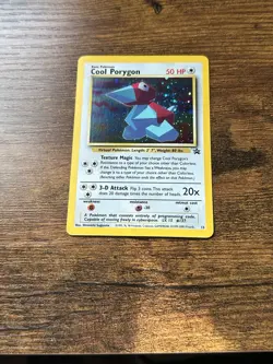 Pokemon Holo Sealed Cool Porygon 15/53 WOTC Promo Vintage Card TCG - Image 2