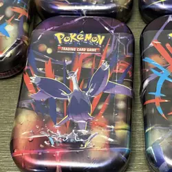 Pokemon MEGA HEROES Mini Tins Factory Sealed/ New Lot (5) Full Set - Image 5