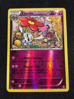 Floette Reverse Holo Uncommon XY - BREAKthrough 102/162 Pokemon - NM - Image 1