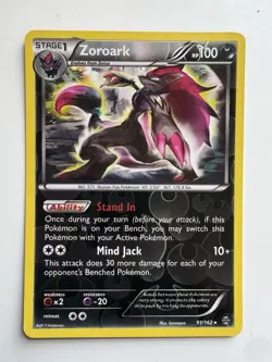 Zoroark - Pokemon Breakthrough - 91/162 - Reverse Holo Rare - NM - Image 1