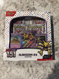 Pokemon TCG: Scarlet & Violet-151 Alakazam ex Collection Box 820650855269 - Image 1