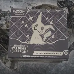 Pokemon TCG ETB Paldean Fates Elite Trainer Box New Sealed Cean ! - Image 1