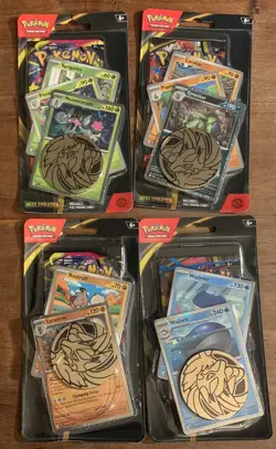 4x-Pokemon Mega Evolution Checklane Blisters - Image 1