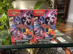 Pokemon TCG Scarlet & Violet Destined Rivals Booster Bundle Lot Of 2 Boxes - Image 1
