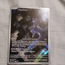 DA108176 Pokemon 2023 151 SVP en Mewtwo EX 052 Ultra Premium Black Star Promo - Image 1