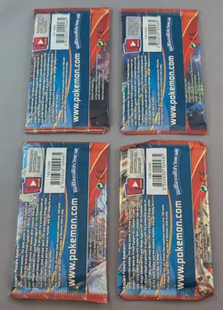 2015 POKEMON XY PRIMAL CLASH LOT OF 4 BOOSTER PACKS COMPLETE ART SET SEALED A - Image 2