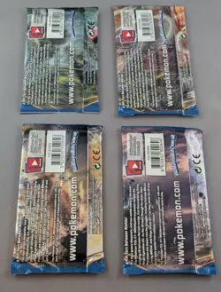 2016 POKEMON XY BREAKPOINT LOT OF 4 BOOSTER PACKS COMPLETE ART SET SEALED A - Image 2