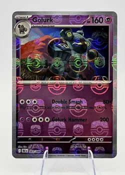 Pokemon TCG - Golurk (Master Ball Pattern) 043/086 Sv: Black Bolt Holo - Image 1