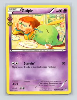 Pokemon TCG Gulpin RC12/RC32 Generations: Radiant Collection Normal LP - Image 1